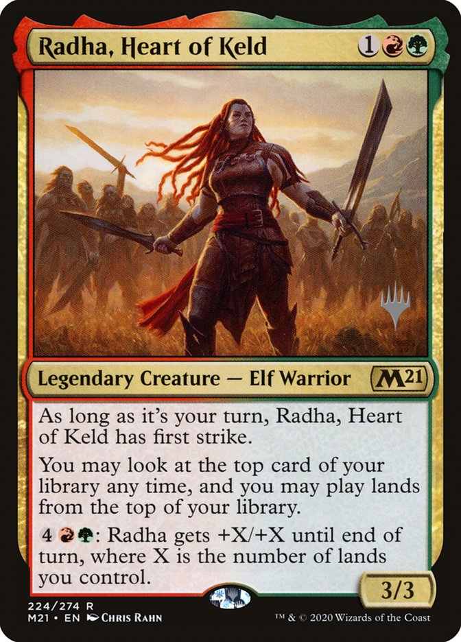 Radha, Heart of Keld (Promo Pack) [Core Set 2021 Promos] | Gamer Loot