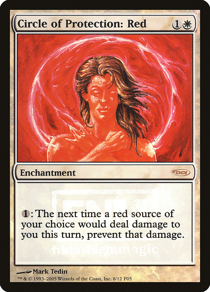 Circle of Protection: Red [Friday Night Magic 2005] | Gamer Loot