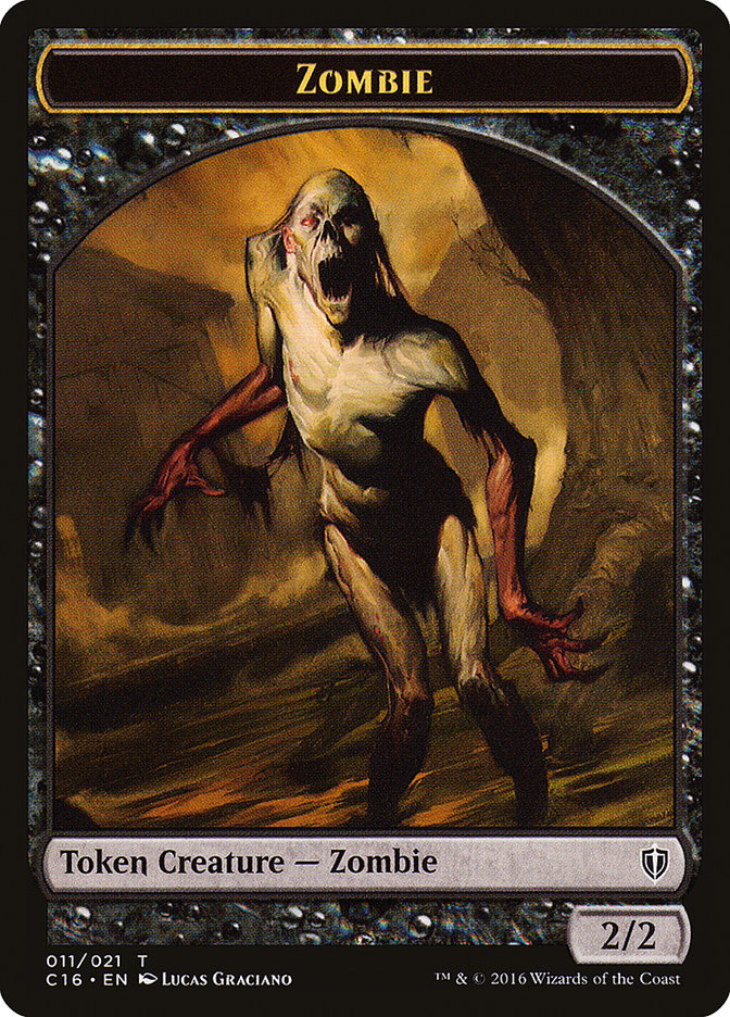 Zombie [Commander 2016 Tokens] | Gamer Loot