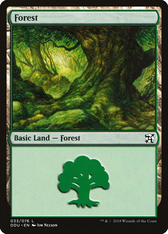 Forest (33) [Duel Decks: Elves vs. Inventors] | Gamer Loot