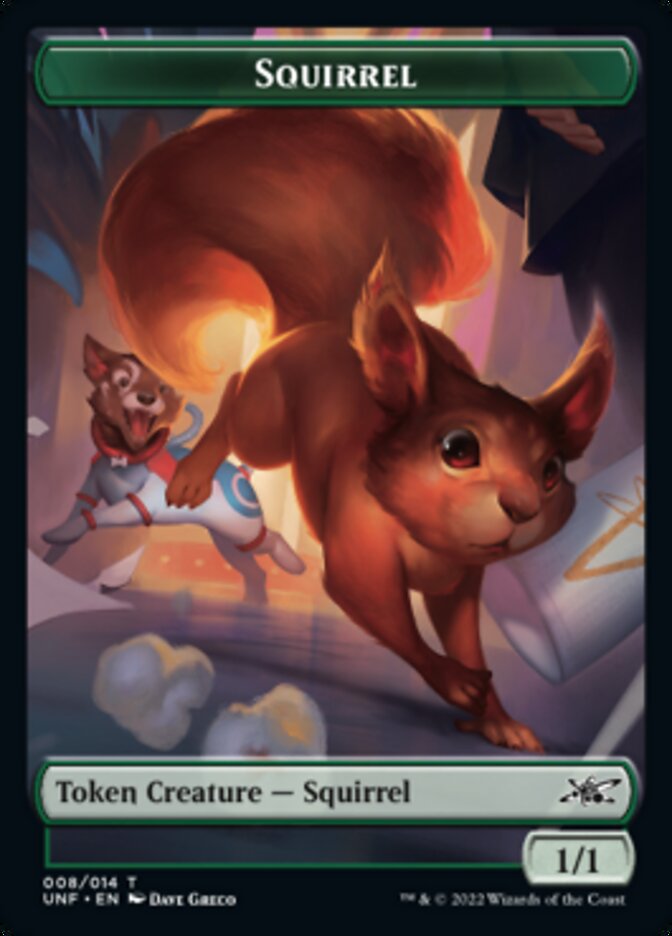 Squirrel Token [Unfinity Tokens] | Gamer Loot