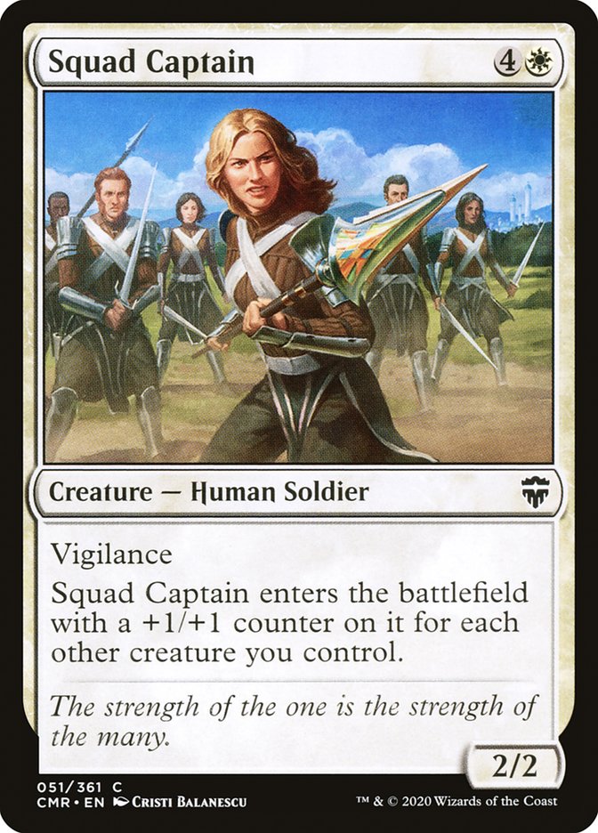 Squad Captain [Commander Legends] | Gamer Loot