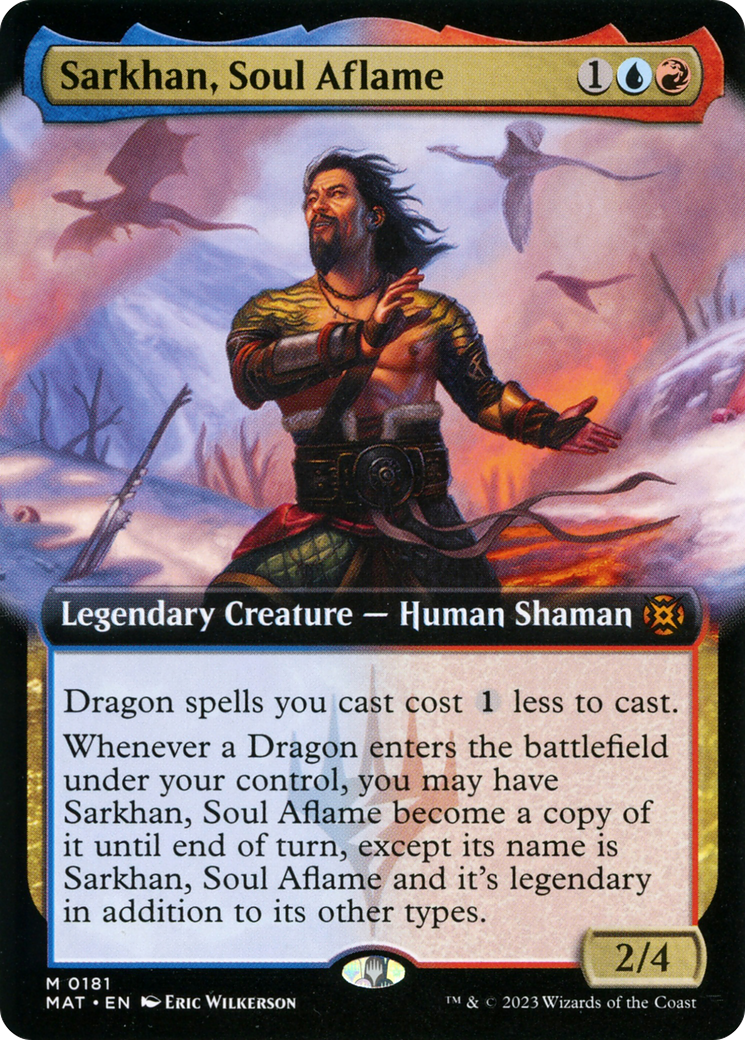 Sarkhan, Soul Aflame (Extended Art) [March of the Machine: The Aftermath] | Gamer Loot