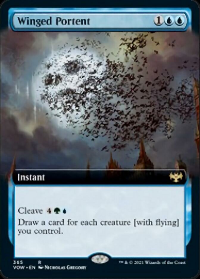 Winged Portent (Extended) [Innistrad: Crimson Vow] | Gamer Loot