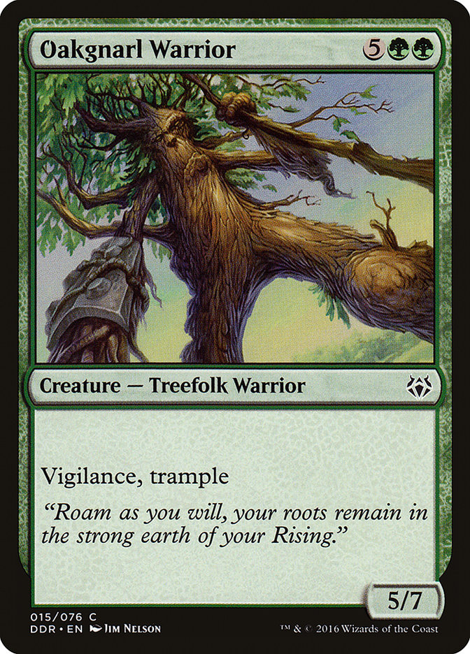 Oakgnarl Warrior [Duel Decks: Nissa vs. Ob Nixilis] | Gamer Loot