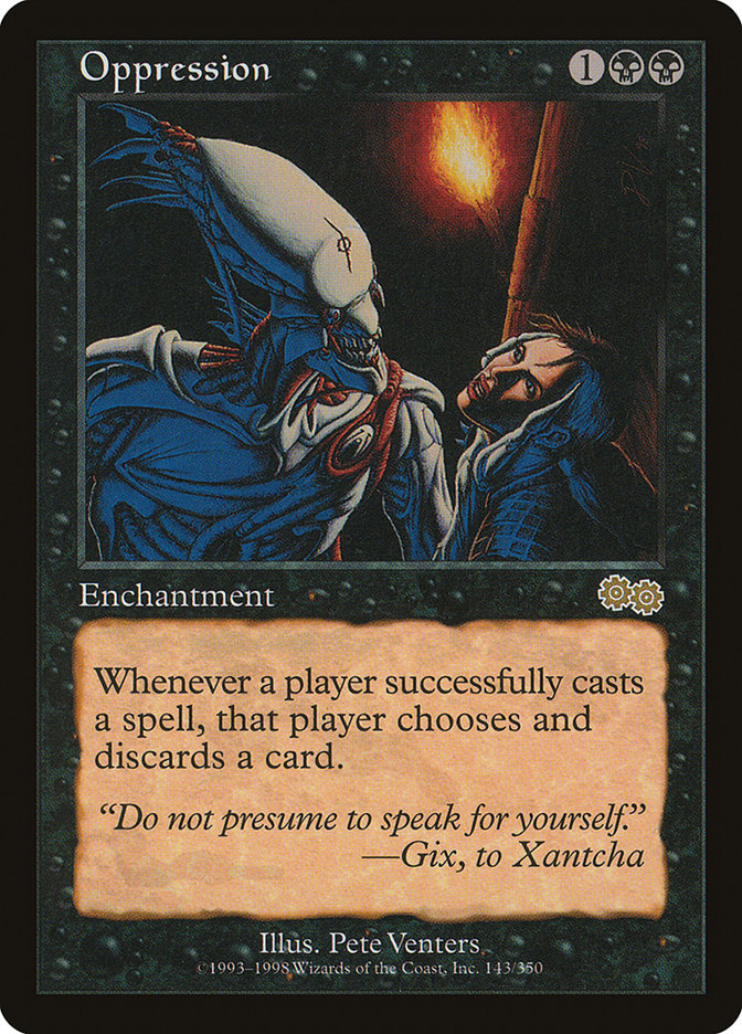 Oppression [Urza's Saga] | Gamer Loot