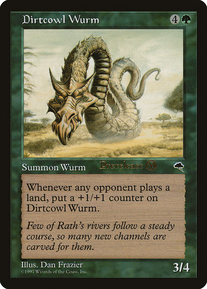 Dirtcowl Wurm [Tempest Promos] | Gamer Loot