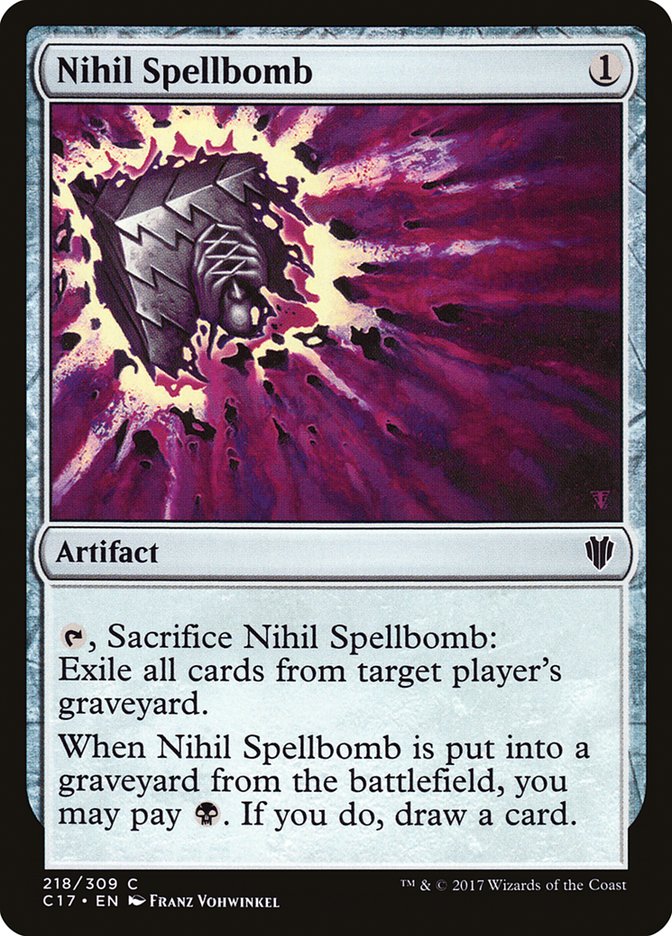 Nihil Spellbomb [Commander 2017] | Gamer Loot