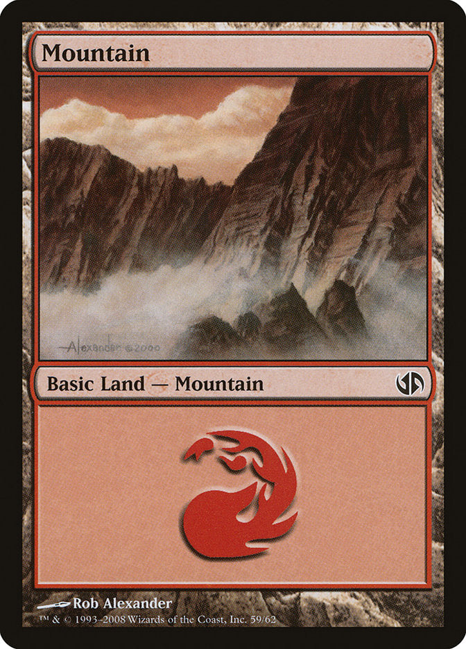 Mountain (59) [Duel Decks: Jace vs. Chandra] | Gamer Loot