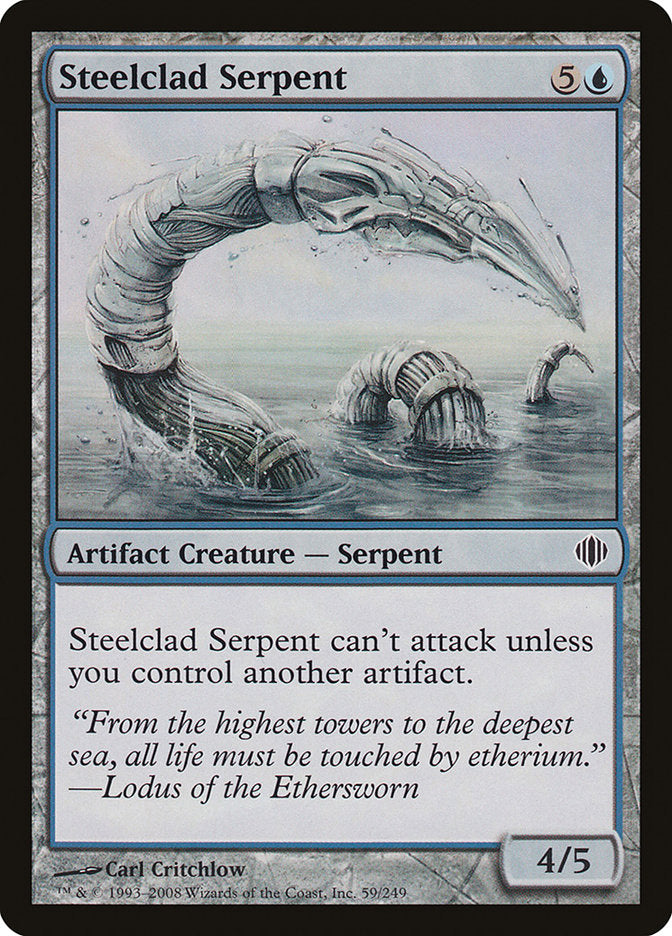 Steelclad Serpent [Shards of Alara] | Gamer Loot