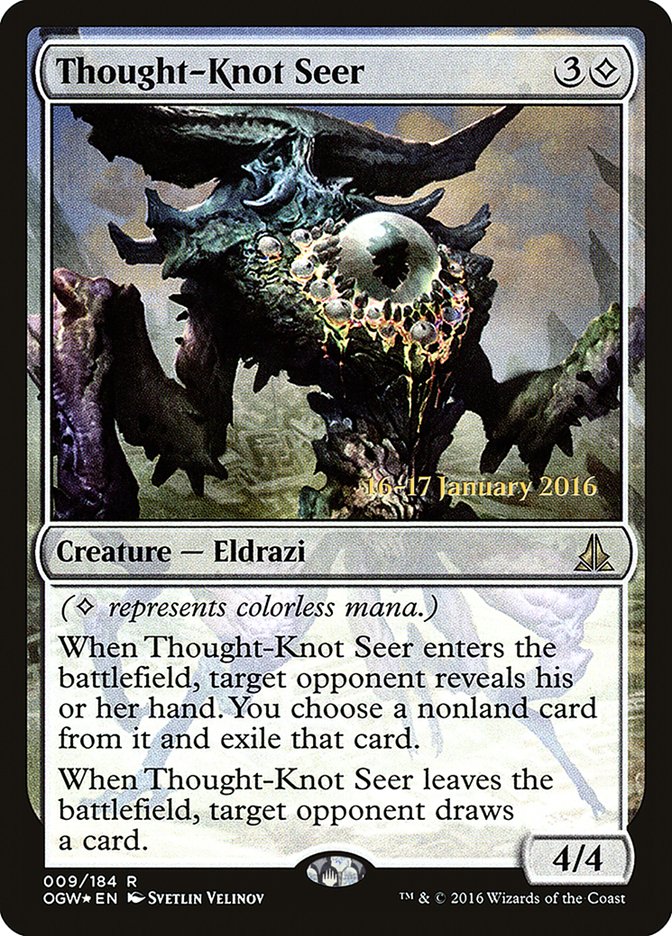 Thought-Knot Seer [Oath of the Gatewatch Prerelease Promos] | Gamer Loot