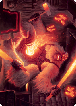 Kami of Industry Art Card [Kamigawa: Neon Dynasty Art Series] | Gamer Loot