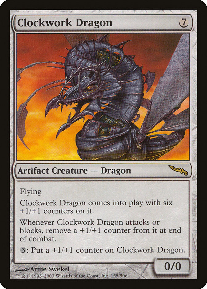 Clockwork Dragon [Mirrodin] | Gamer Loot