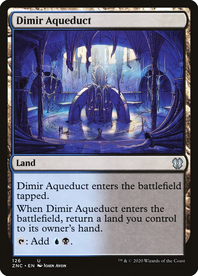 Dimir Aqueduct [Zendikar Rising Commander] | Gamer Loot