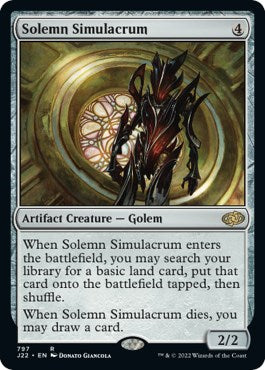 Solemn Simulacrum [Jumpstart 2022] | Gamer Loot