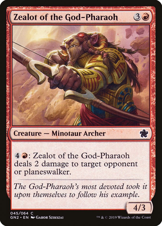 Zealot of the God-Pharaoh [Game Night 2019] | Gamer Loot