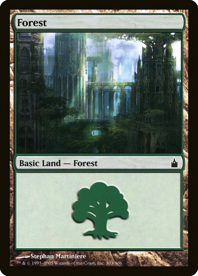Forest (303) [Ravnica: City of Guilds] | Gamer Loot