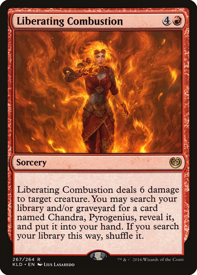 Liberating Combustion [Kaladesh] | Gamer Loot