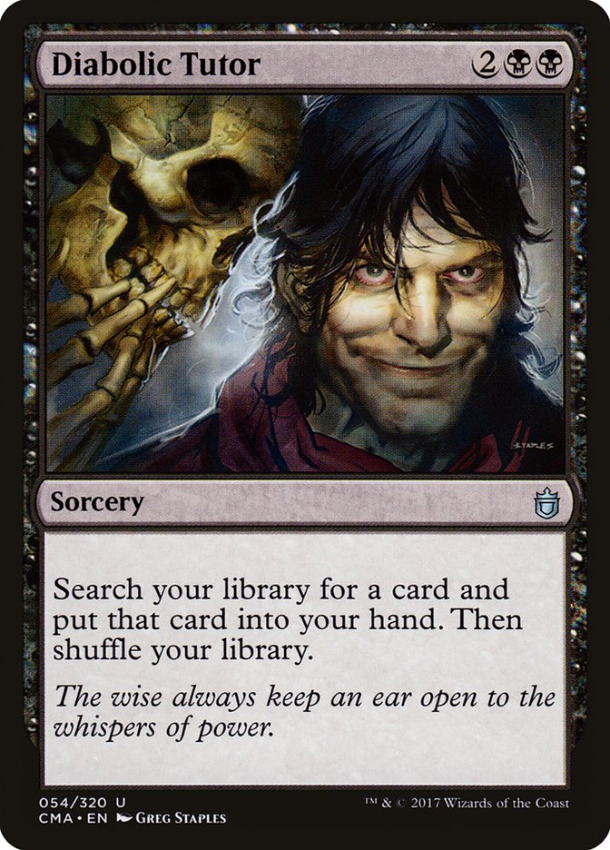 Diabolic Tutor [Commander Anthology] | Gamer Loot