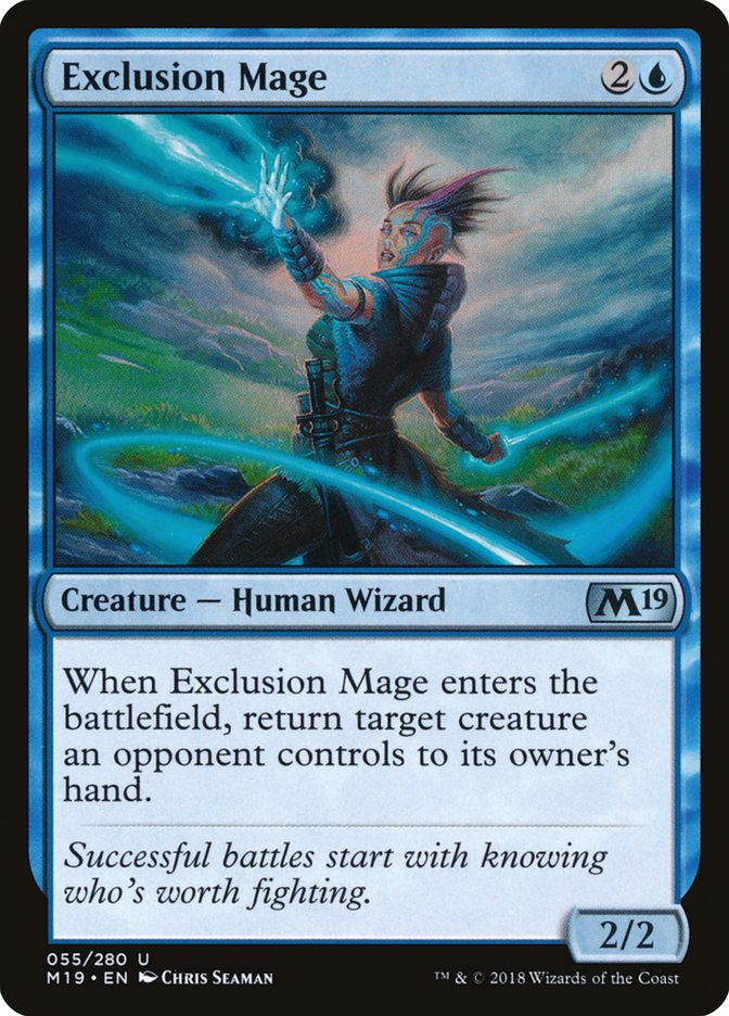 Exclusion Mage [Core Set 2019] | Gamer Loot