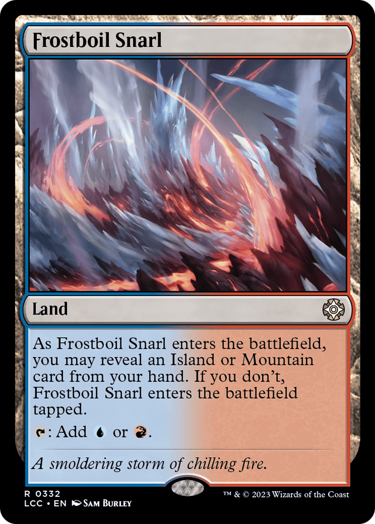Frostboil Snarl [The Lost Caverns of Ixalan Commander] | Gamer Loot