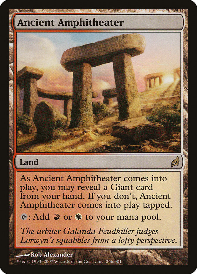 Ancient Amphitheater [Lorwyn] | Gamer Loot