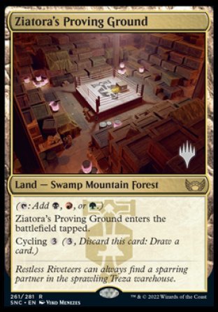 Ziatora's Proving Ground (Promo Pack) [Streets of New Capenna Promos] | Gamer Loot