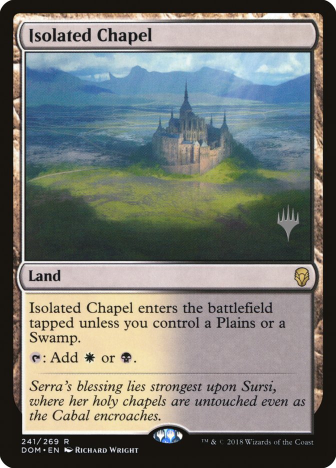 Isolated Chapel (Promo Pack) [Dominaria Promos] | Gamer Loot