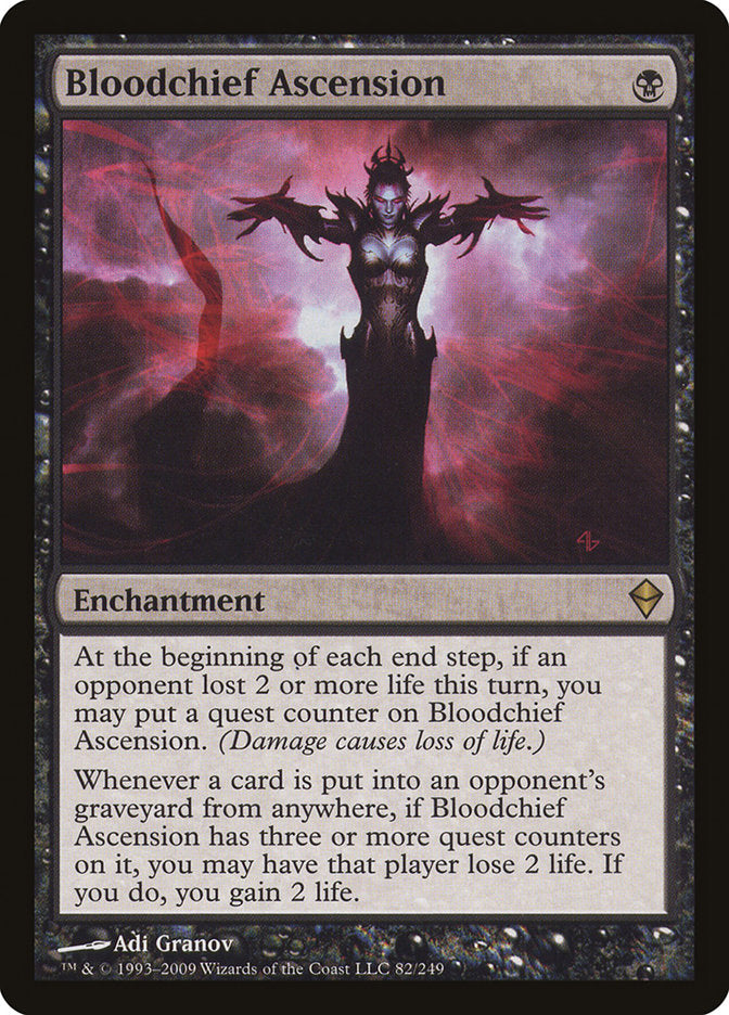 Bloodchief Ascension [Zendikar] | Gamer Loot