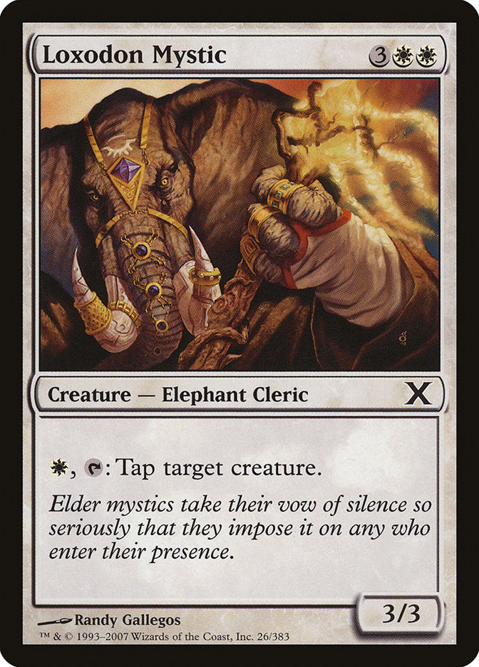 Loxodon Mystic [Tenth Edition] | Gamer Loot