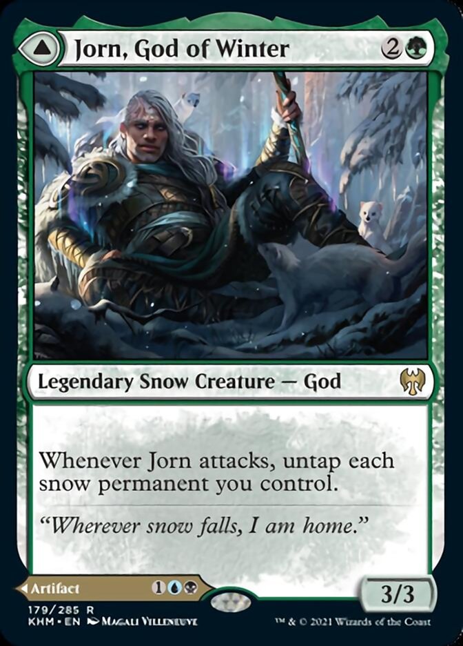 Jorn, God of Winter // Kaldring, the Rimestaff [Kaldheim] | Gamer Loot