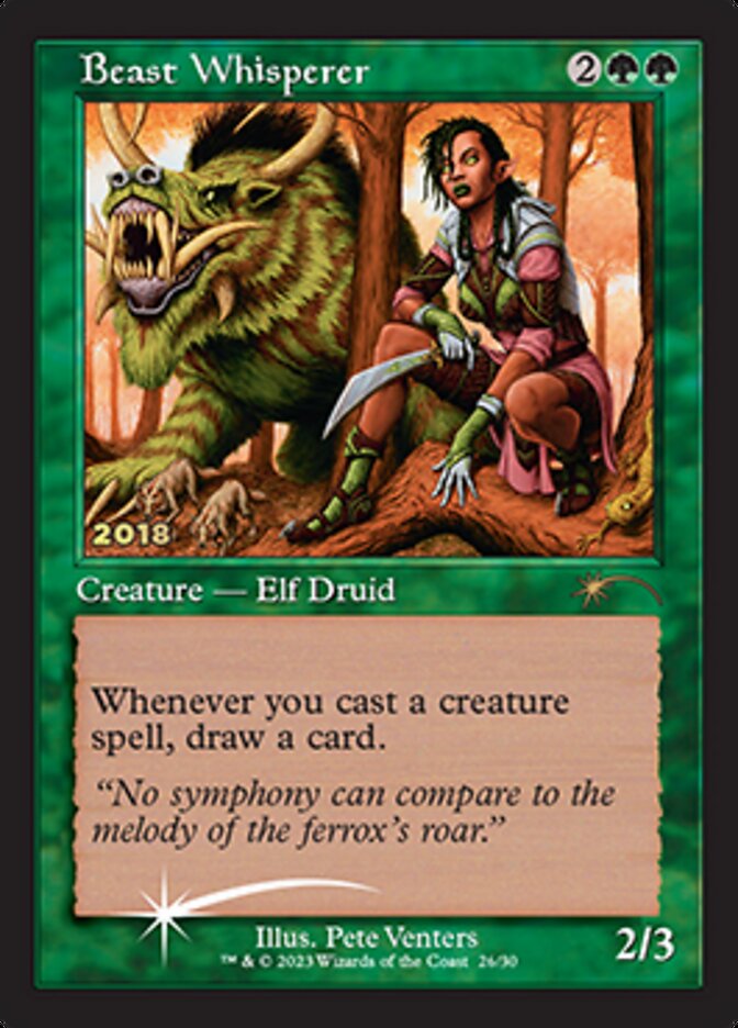 Beast Whisperer [30th Anniversary Promos] | Gamer Loot