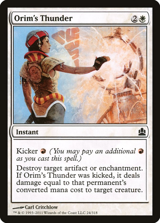 Orim's Thunder [Commander 2011] | Gamer Loot