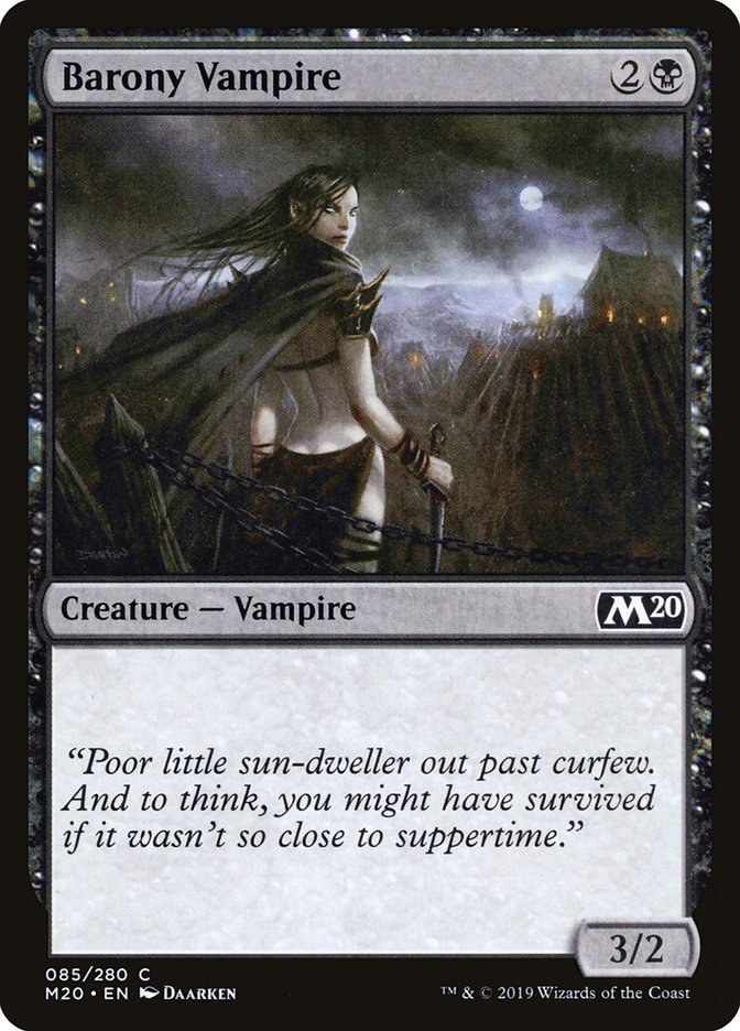 Barony Vampire [Core Set 2020] | Gamer Loot