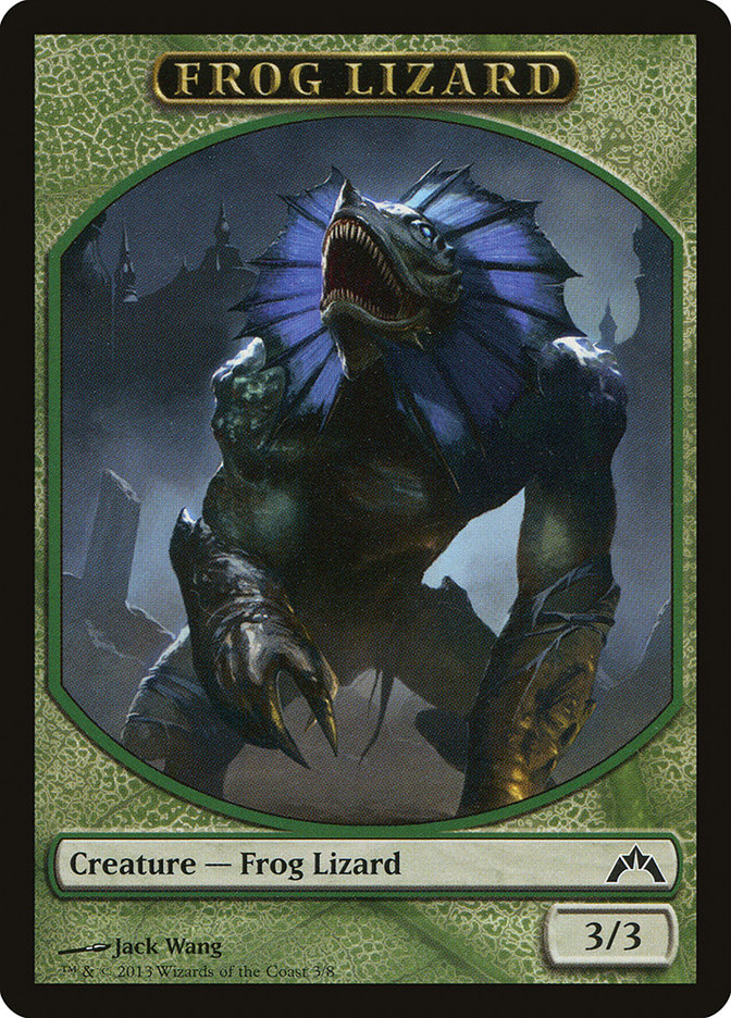 Frog Lizard [Gatecrash Tokens] | Gamer Loot