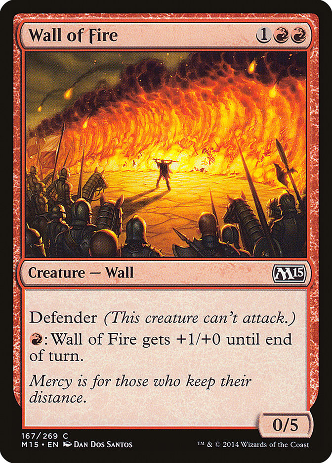 Wall of Fire [Magic 2015] | Gamer Loot