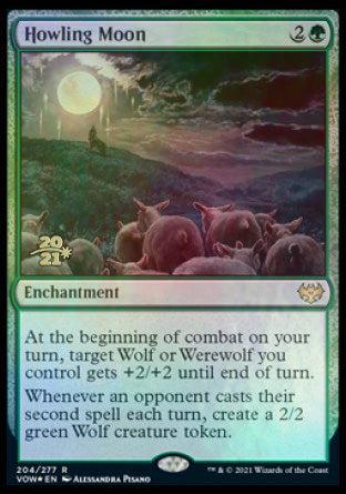 Howling Moon [Innistrad: Crimson Vow Prerelease Promos] | Gamer Loot