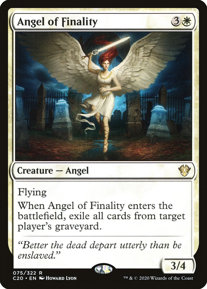 Angel of Finality [Commander 2020] | Gamer Loot