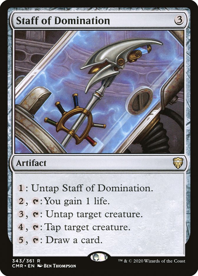 Staff of Domination [Commander Legends] | Gamer Loot