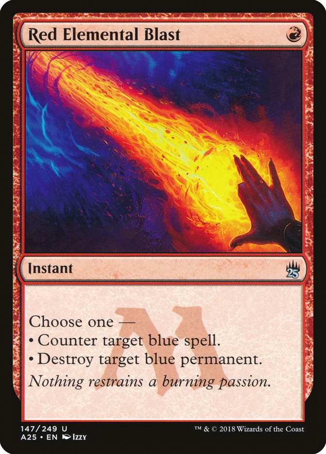 Red Elemental Blast [Masters 25] | Gamer Loot