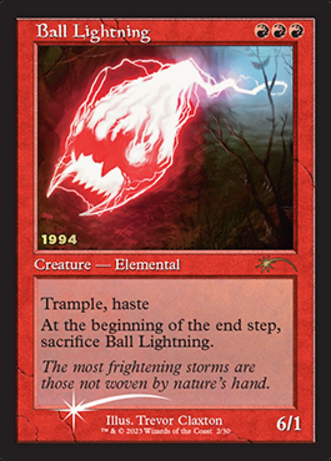 Ball Lightning [30th Anniversary Promos] | Gamer Loot