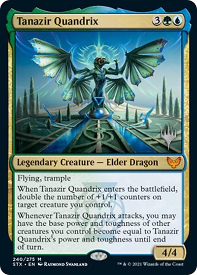 Tanazir Quandrix (Promo Pack) [Strixhaven: School of Mages Promos] | Gamer Loot