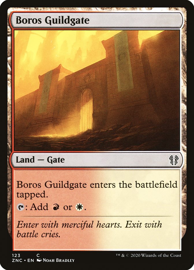 Boros Guildgate [Zendikar Rising Commander] | Gamer Loot