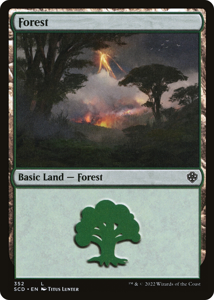 Forest (352) [Starter Commander Decks] | Gamer Loot