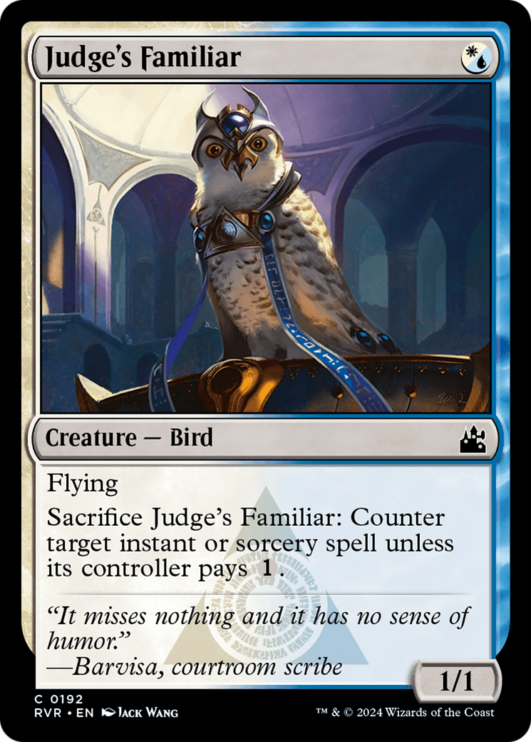 Judge's Familiar [Ravnica Remastered] | Gamer Loot