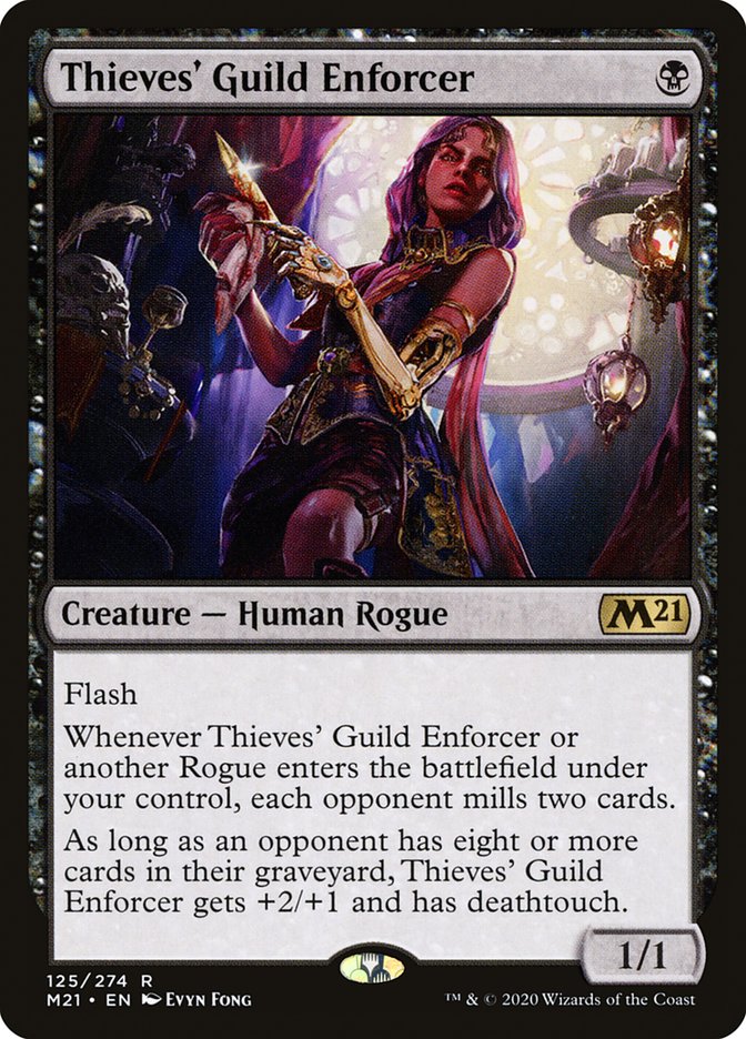 Thieves' Guild Enforcer [Core Set 2021] | Gamer Loot