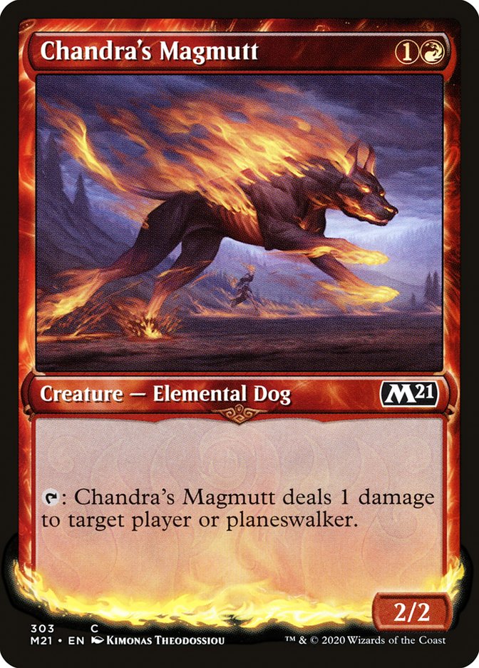 Chandra's Magmutt (Showcase) [Core Set 2021] | Gamer Loot