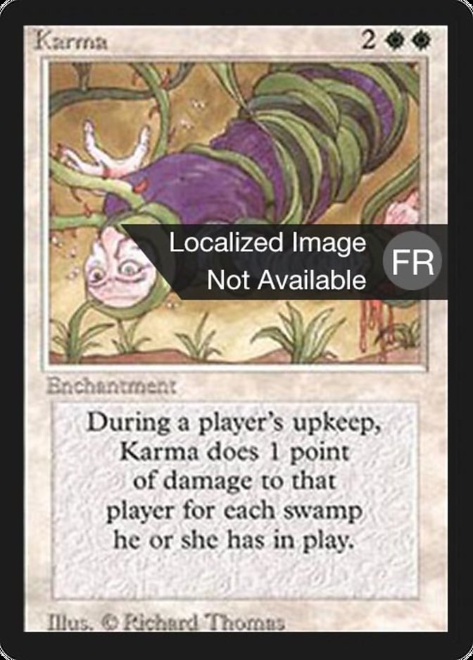 Karma [Foreign Black Border] | Gamer Loot