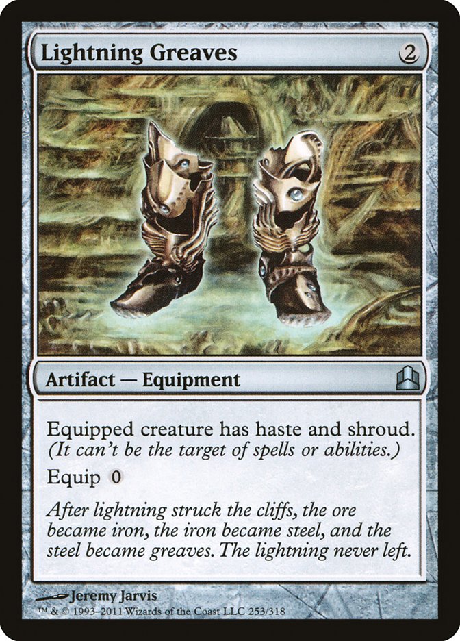 Lightning Greaves [Commander 2011] | Gamer Loot