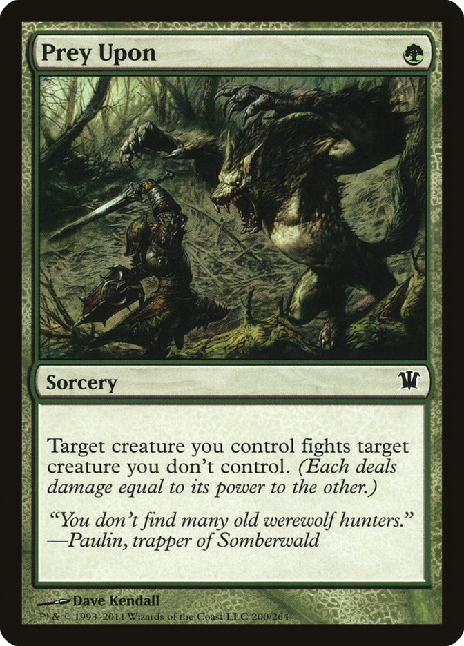 Prey Upon [Innistrad] | Gamer Loot
